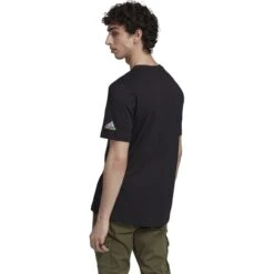 Adidas FIFA World Cup 2022 Graphic Tee (Black) -Sports-Football Apparel adidas fifa world cup 2022 graphic tee black 4