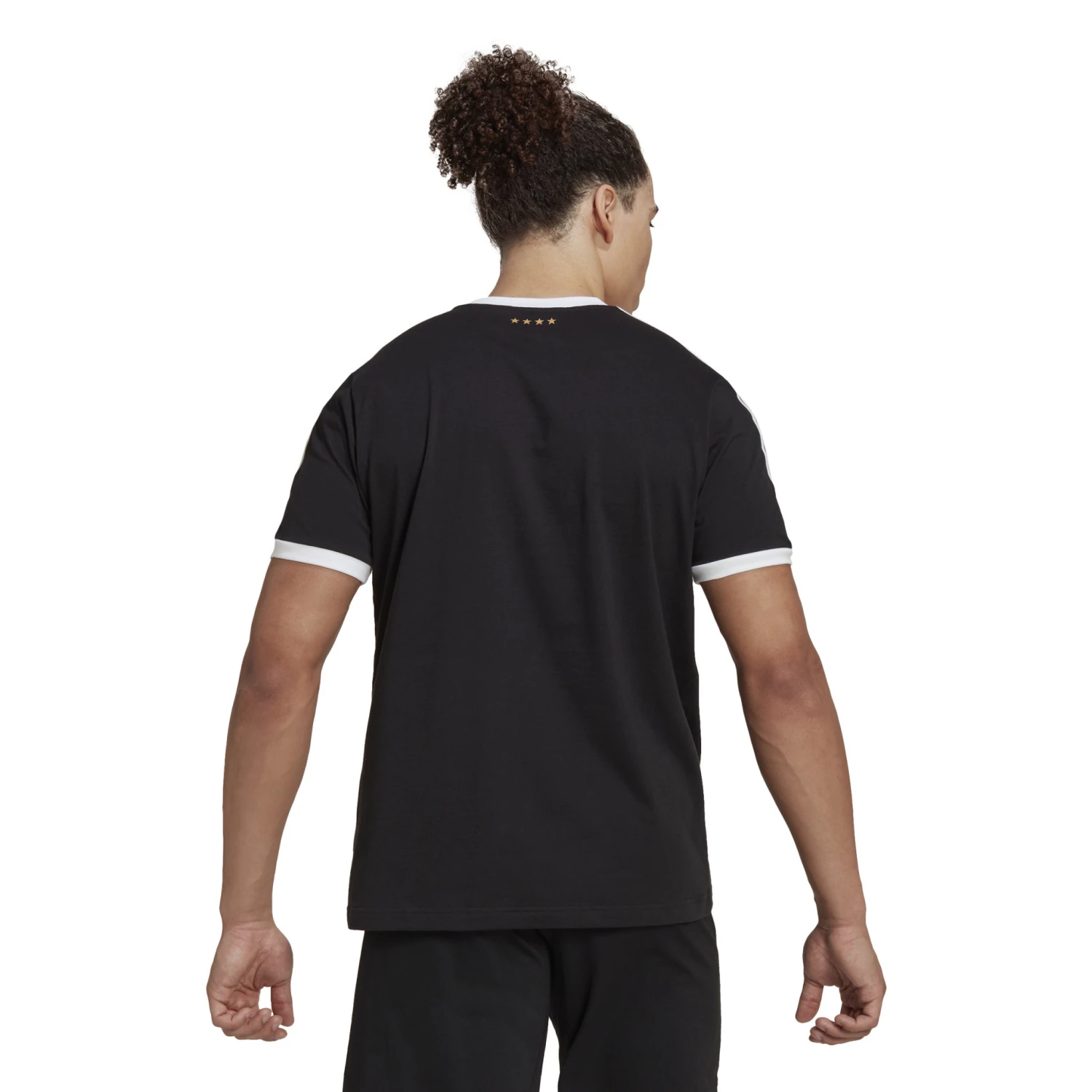 Adidas Germany 2022 DNA 3-Stripes SS Tee ( Black ) 5 Adidas Germany 2022 DNA 3-Stripes SS Tee ( Black ) - Image 3