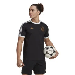 Adidas Germany 2022 DNA 3-Stripes SS Tee ( Black ) 13 Adidas Germany 2022 DNA 3-Stripes SS Tee ( Black ) -Sports-Football Apparel adidas germany 2022 dna 3 stripes ss tee black 4