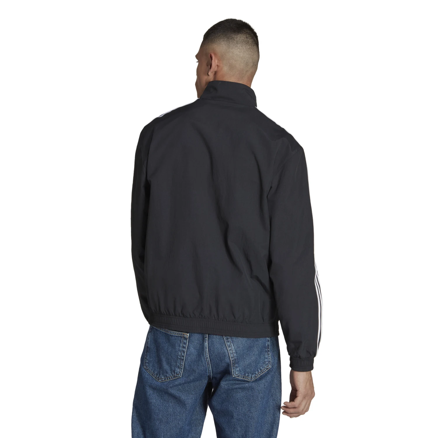 Adidas Germany 2022 Reversible Anthem Jacket (Black/White) 11 Adidas Germany 2022 Reversible Anthem Jacket (Black/White) - Image 9