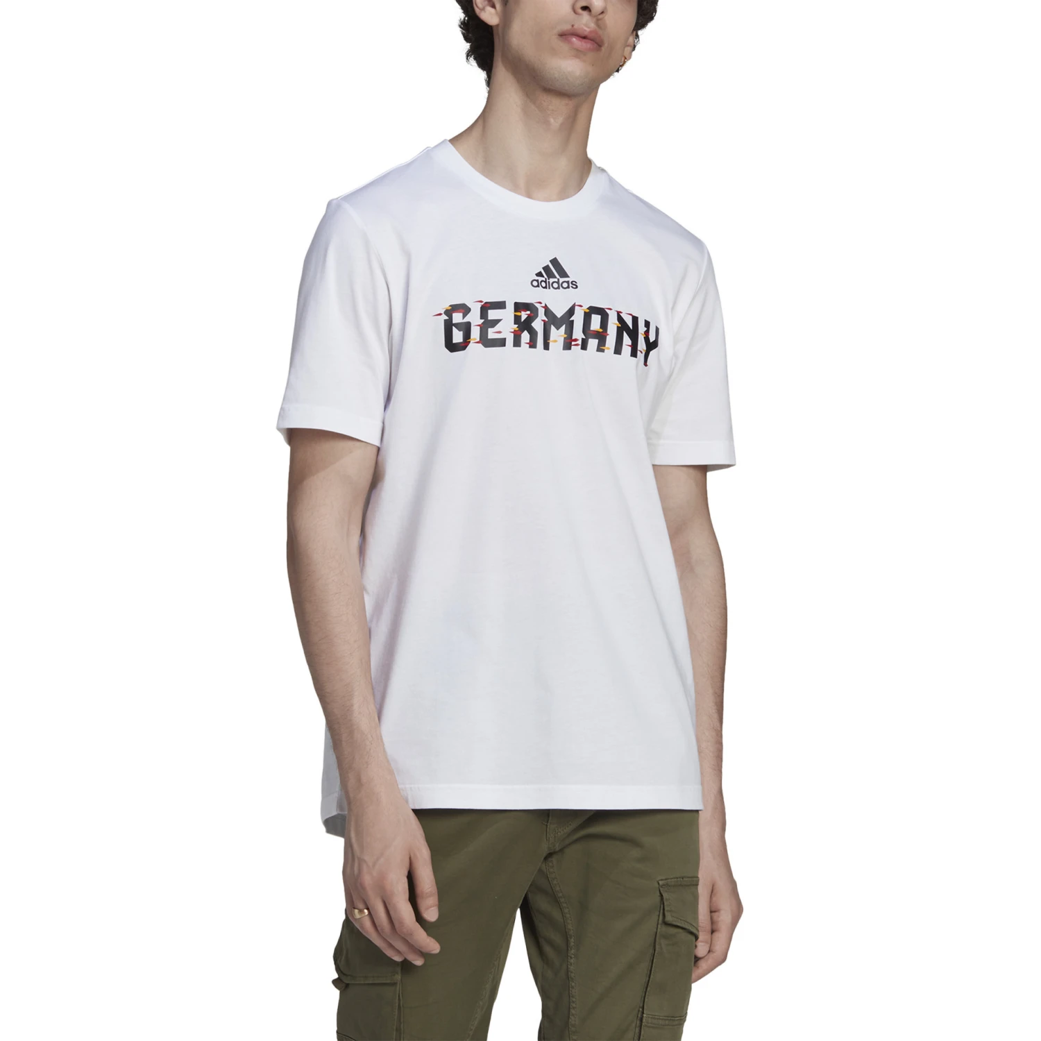 Adidas Germany 2022 World Cup Tee (White) 4 Adidas Germany 2022 World Cup Tee (White) - Image 2