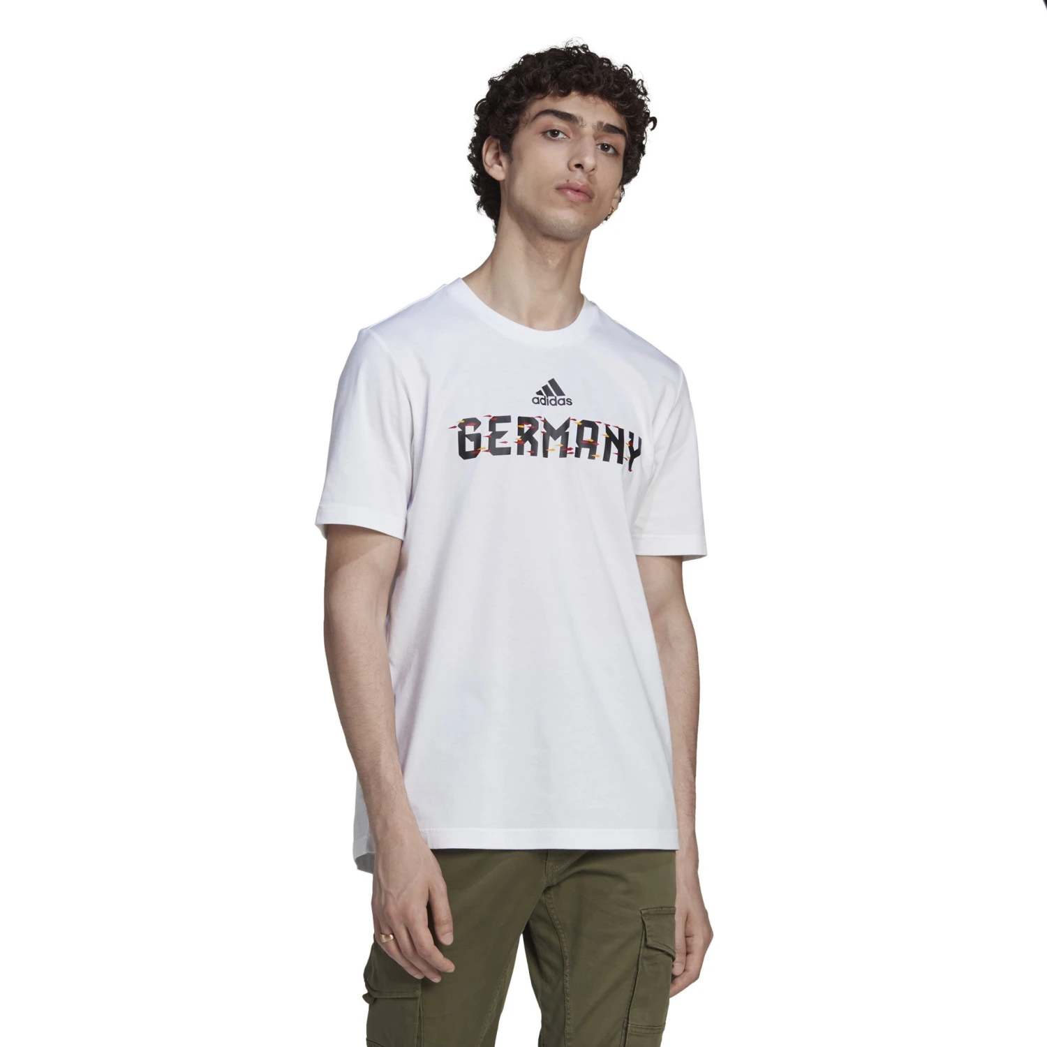 Adidas Germany 2022 World Cup Tee (White) 6 Adidas Germany 2022 World Cup Tee (White) - Image 4