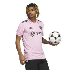 Adidas Inter Miami 2023 Home Jersey (Pink) -Sports-Football Apparel adidas inter miami 2023 home jersey pink 6