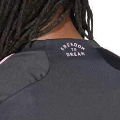 Adidas Inter Miami 2024 Away Jersey (Black/Pink) -Sports-Football Apparel adidas inter miami 2024 away jersey black pink 5