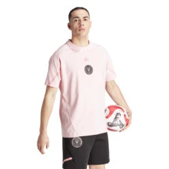 Adidas Inter Miami 24/25 Designed For Gameday Travel Tee (Pink) -Sports-Football Apparel adidas inter miami 24 25 designed for gameday trav 3