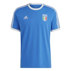 Adidas Italy 2023 DNA 3 Stripe Tee (Blue) 24 Adidas Italy 2023 DNA 3 Stripe Tee (Blue) -Sports-Football Apparel adidas italy 2023 dna 3 stripe tee blue 10
