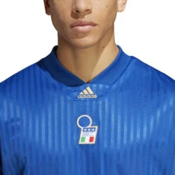 Adidas Italy 2023 Icon Jersey (Blue) -Sports-Football Apparel adidas italy 2023 icon jersey blue 7