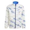 Adidas Italy 2023 Reversible Anthem Jacket Youth (Blue/White)