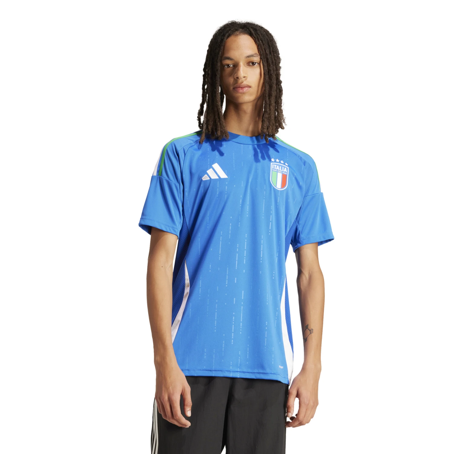 Adidas Italy 2024 Home Jersey (Blue) 3 Adidas Italy 2024 Home Jersey (Blue)