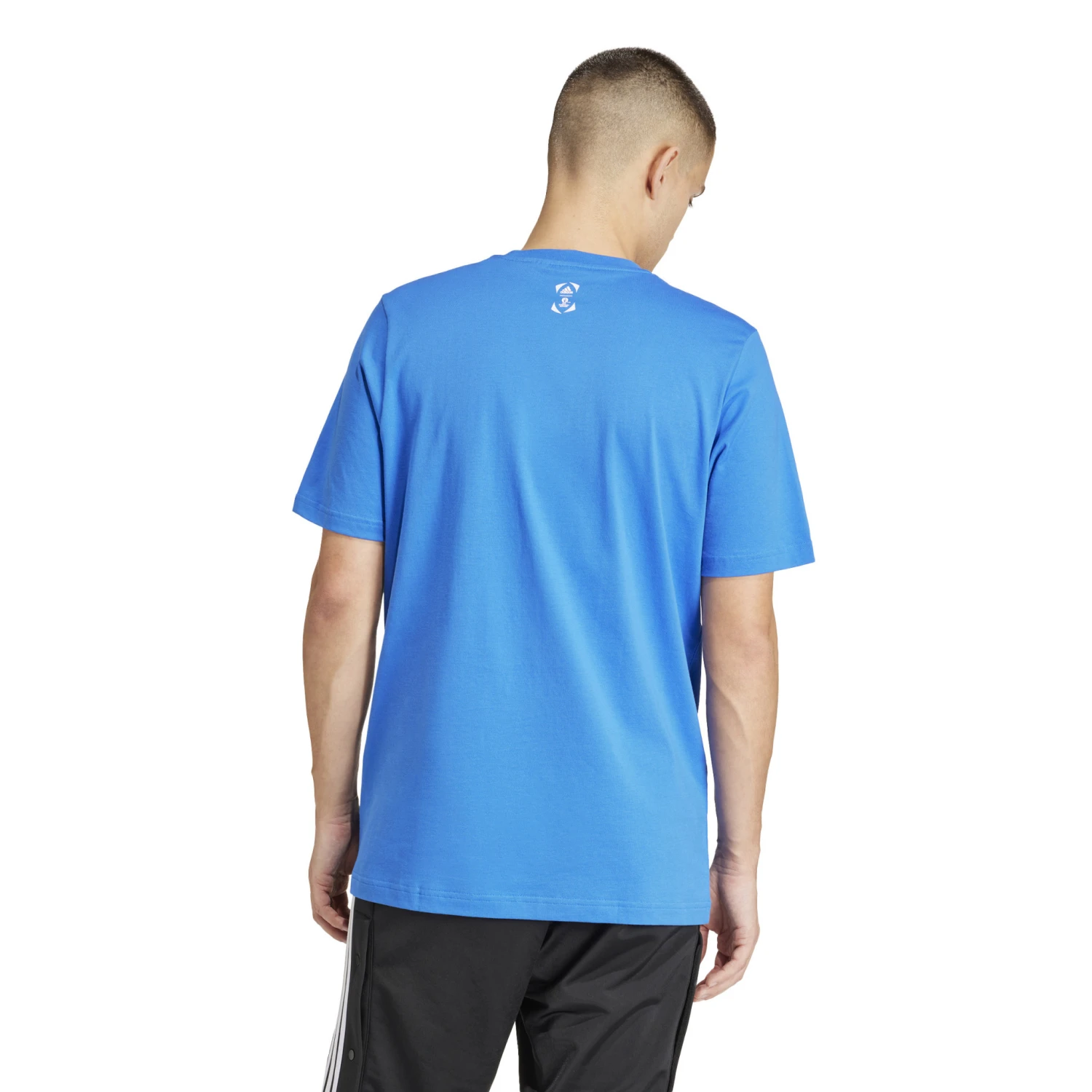 Adidas Italy 2024 T-Shirt (Blue) 5 Adidas Italy 2024 T-Shirt (Blue) - Image 3