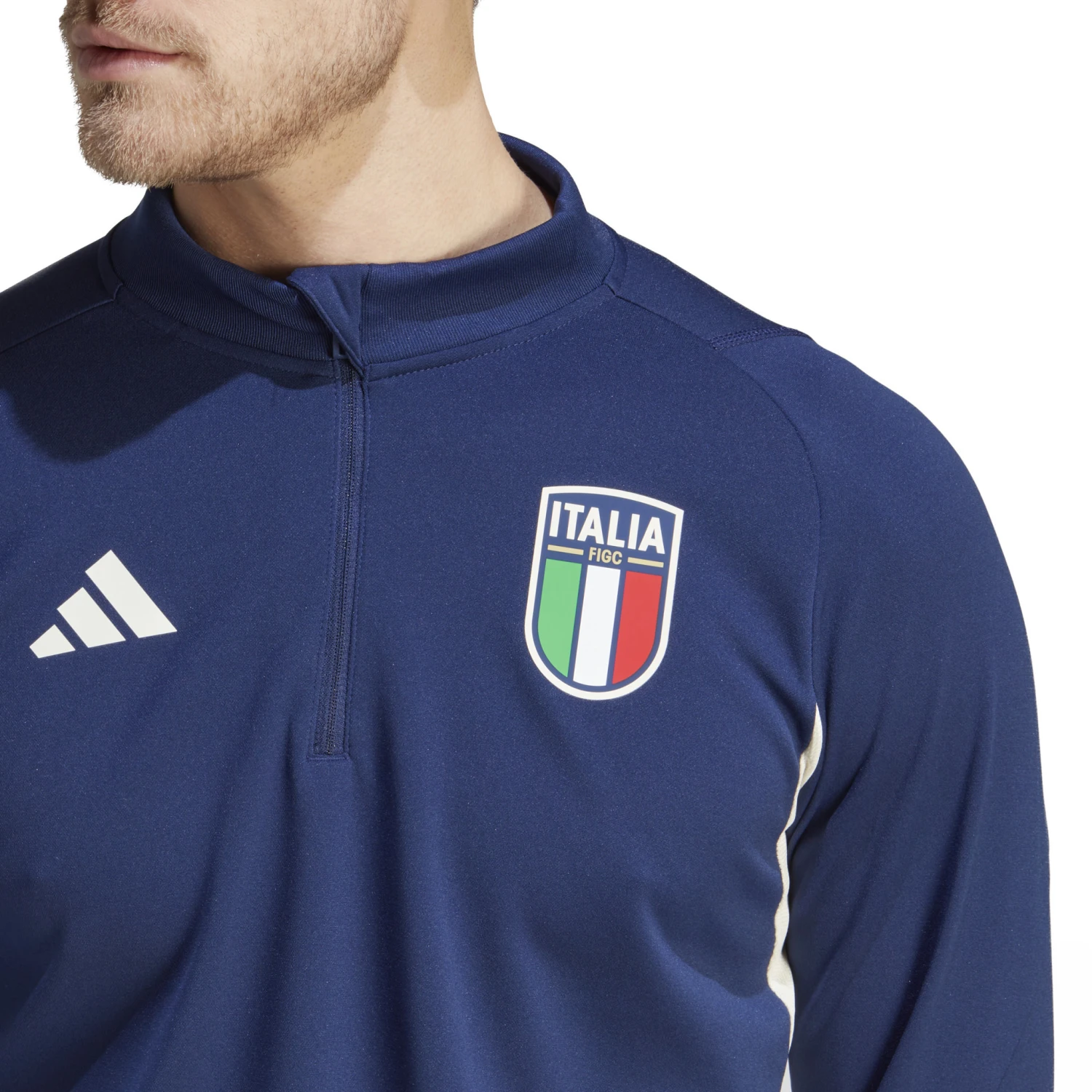 Adidas Italy Tiro 23 Training Top (Navy) 7 Adidas Italy Tiro 23 Training Top (Navy) - Image 5