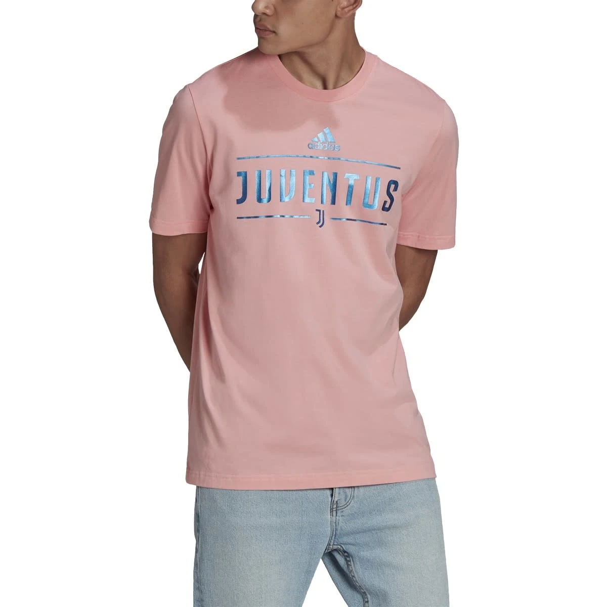 Adidas Juventus 21/22 Graphic Tee (Pink) 3 Adidas Juventus 21/22 Graphic Tee (Pink)