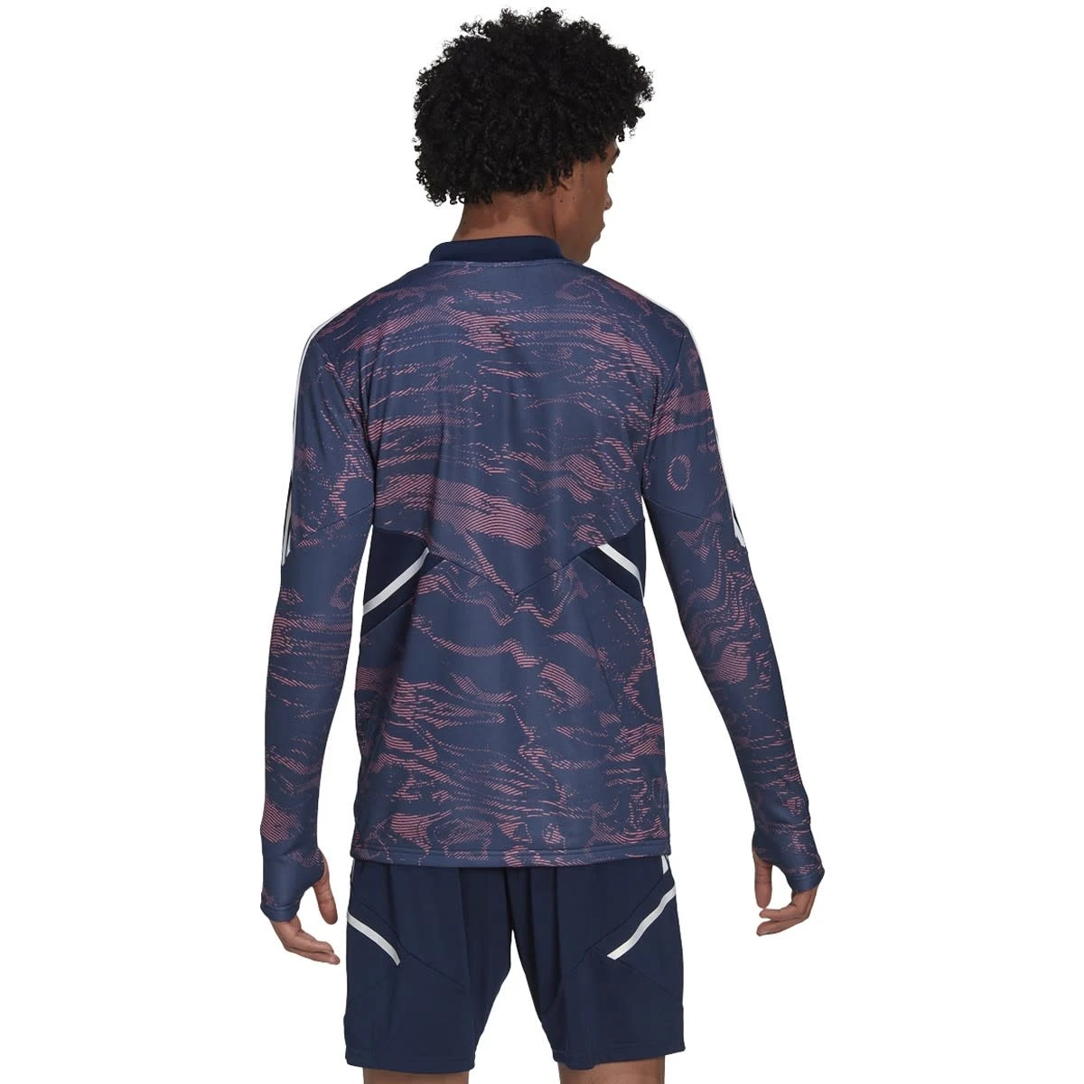 Adidas Juventus 22/23 Condivo 22 Training Top (Navy/Pink) 4 Adidas Juventus 22/23 Condivo 22 Training Top (Navy/Pink) - Image 2