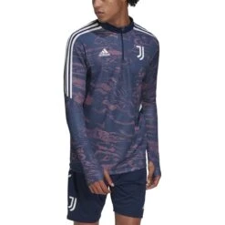 Adidas Juventus 22/23 Condivo 22 Training Top (Navy/Pink)