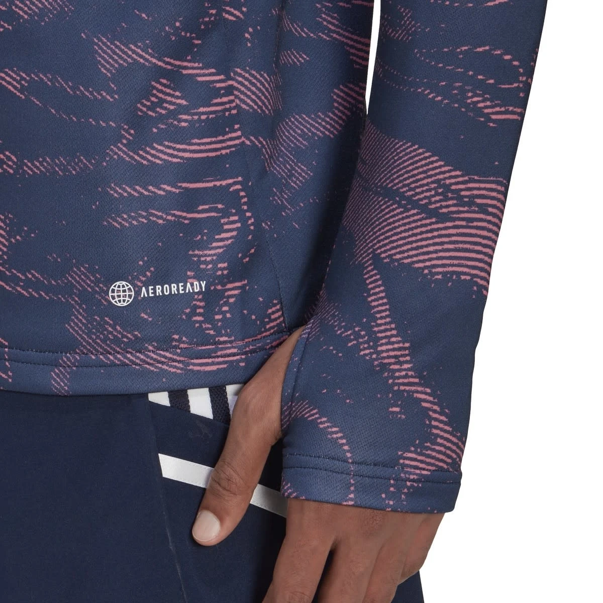 Adidas Juventus 22/23 Condivo 22 Training Top (Navy/Pink) 6 Adidas Juventus 22/23 Condivo 22 Training Top (Navy/Pink) - Image 4