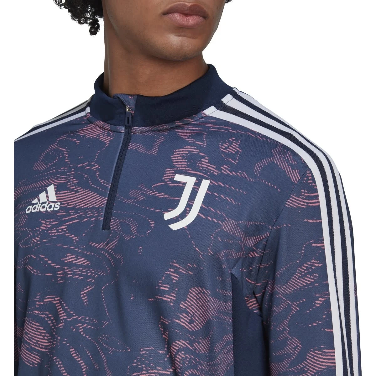 Adidas Juventus 22/23 Condivo 22 Training Top (Navy/Pink) 7 Adidas Juventus 22/23 Condivo 22 Training Top (Navy/Pink) - Image 5