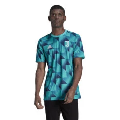 Adidas Juventus 22/23 Prematch Jersey (Teal/Navy) -Sports-Football Apparel adidas juventus 22 23 prematch jersey teal navy 2
