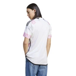 Adidas Juventus 23/24 Away Jersey (White/Pink/Gray) -Sports-Football Apparel adidas juventus 23 24 away jersey white pink gray 3