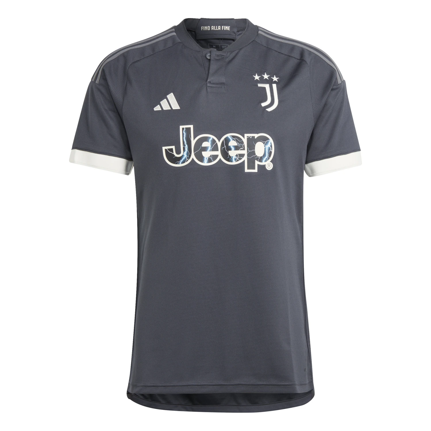 Adidas Juventus 23/24 Third Jersey (Gray/White) 3 Adidas Juventus 23/24 Third Jersey (Gray/White)