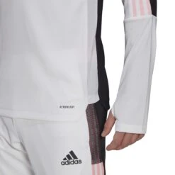 Adidas Juventus Humanrace Training Top (White/Pink) -Sports-Football Apparel adidas juventus humanrace training top white pink 10