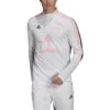 Adidas Juventus Humanrace Training Top (White/Pink) -Sports-Football Apparel adidas juventus humanrace training top white pink