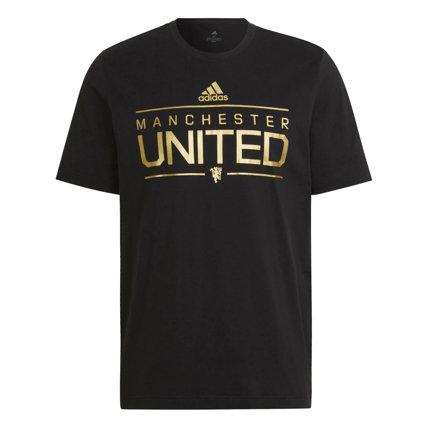 Adidas Manchester United 21/22 Graphic Tee (Black) 9 Adidas Manchester United 21/22 Graphic Tee (Black) - Image 7