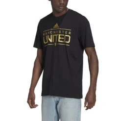 Adidas Manchester United 21/22 Graphic Tee (Black) 22 Adidas Manchester United 21/22 Graphic Tee (Black) -Sports-Football Apparel adidas manchester united 21 22 graphic tee black 8