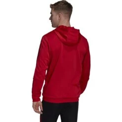 Adidas Manchester United 21/22 Tiro 21 Hooded Track Top (Red/Black) -Sports-Football Apparel adidas manchester united 21 22 tiro 21 hooded trac 3