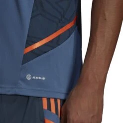 Adidas Manchester United 22/23 Condivo 22 Training Jersey (Blue/Orange) -Sports-Football Apparel adidas manchester united 22 23 condivo 22 training 4