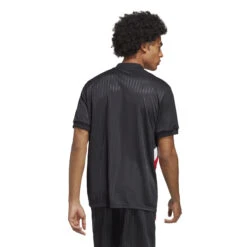 Adidas Manchester United 22/23 Icon Jersey (Black) -Sports-Football Apparel adidas manchester united 22 23 icon jersey black 3