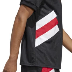 Adidas Manchester United 22/23 Icon Jersey (Black) -Sports-Football Apparel adidas manchester united 22 23 icon jersey black 7