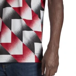 Adidas Manchester United 22/23 Prematch Jersey (White/Black/Red) 10 Adidas Manchester United 22/23 Prematch Jersey (White/Black/Red) -Sports-Football Apparel adidas manchester united 22 23 prematch jersey whi 3