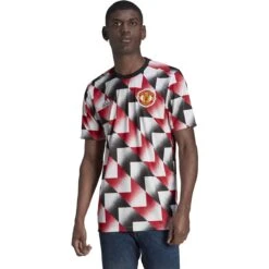 Adidas Manchester United 22/23 Prematch Jersey (White/Black/Red) 11 Adidas Manchester United 22/23 Prematch Jersey (White/Black/Red) -Sports-Football Apparel adidas manchester united 22 23 prematch jersey whi 4