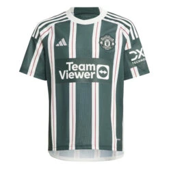 Adidas Manchester United 23/24 Away Jersey Youth (Green/White)