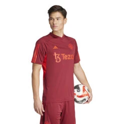 Adidas Manchester United 23/24 European Tiro Training Jerseyy (Red) 14 Adidas Manchester United 23/24 European Tiro Training Jerseyy (Red) -Sports-Football Apparel adidas manchester united 23 24 european tiro train 4