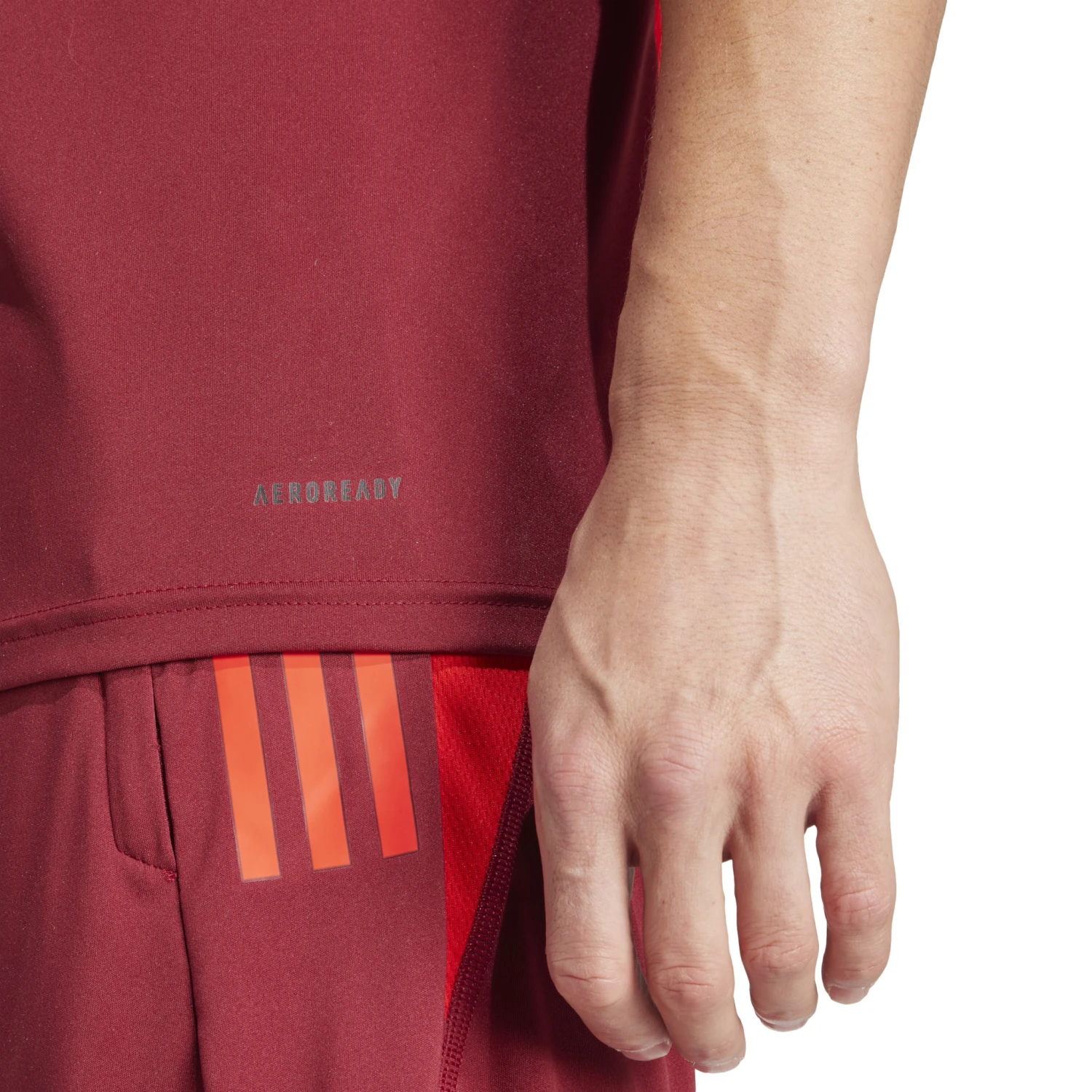 Adidas Manchester United 23/24 European Tiro Training Jerseyy (Red) 10 Adidas Manchester United 23/24 European Tiro Training Jerseyy (Red) - Image 8