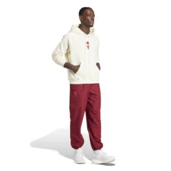 Adidas Manchester United 23/24 Lifestyle Hoodie (Cream) -Sports-Football Apparel adidas manchester united 23 24 lifestyle hoodie cr 3