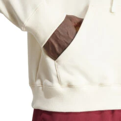 Adidas Manchester United 23/24 Lifestyle Hoodie (Cream) -Sports-Football Apparel adidas manchester united 23 24 lifestyle hoodie cr 5