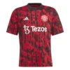Adidas Manchester United 23/24 Prematch Jersey Youth (Red/Black) -Sports-Football Apparel adidas manchester united 23 24 prematch jersey you