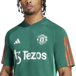 Adidas Manchester United 23/24 Tiro Training Jersey (Green) -Sports-Football Apparel adidas manchester united 23 24 tiro training jerse 6