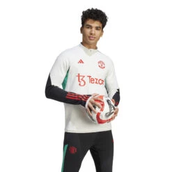 Adidas Manchester United 23/24 Tiro Training Top (White) 17 Adidas Manchester United 23/24 Tiro Training Top (White) -Sports-Football Apparel adidas manchester united 23 24 tiro training top w 3