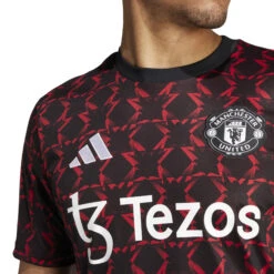Adidas Manchester United 24/25 Prematch Jersey (Black/Red) 14 Adidas Manchester United 24/25 Prematch Jersey (Black/Red) -Sports-Football Apparel adidas manchester united 24 25 prematch jersey bla 5