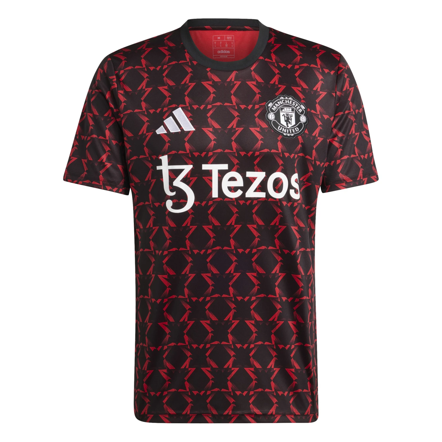 Adidas Manchester United 24/25 Prematch Jersey (Black/Red) 3 Adidas Manchester United 24/25 Prematch Jersey (Black/Red)