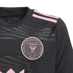 Adidas Messi Inter Miami 2024 Away Jersey Youth (Black/Pink) 9 Adidas Messi Inter Miami 2024 Away Jersey Youth (Black/Pink) -Sports-Football Apparel adidas messi inter miami 2024 away jersey youth bl 2