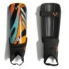Adidas Messi Match Junior Shin Guards (Black/Teal/Orange) -Sports-Football Apparel adidas messi match junior shin guards black teal o
