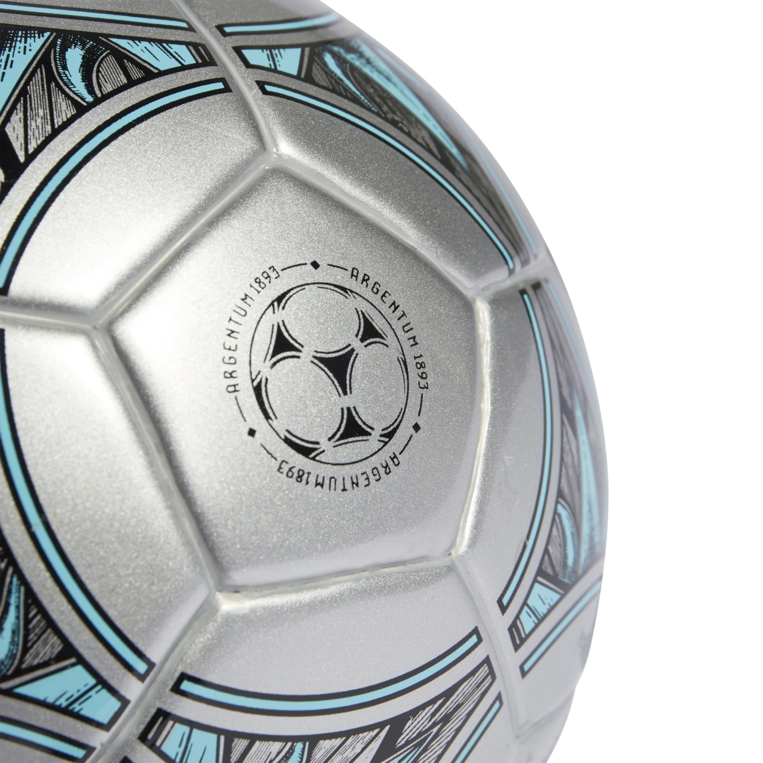 Adidas Messi Mini Ball (Silver/Black) 5 Adidas Messi Mini Ball (Silver/Black) - Image 3
