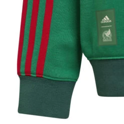 Adidas Mexico 2022 Crew Sweatshirt Youth (Green) -Sports-Football Apparel adidas mexico 2022 crew sweatshirt youth green 2