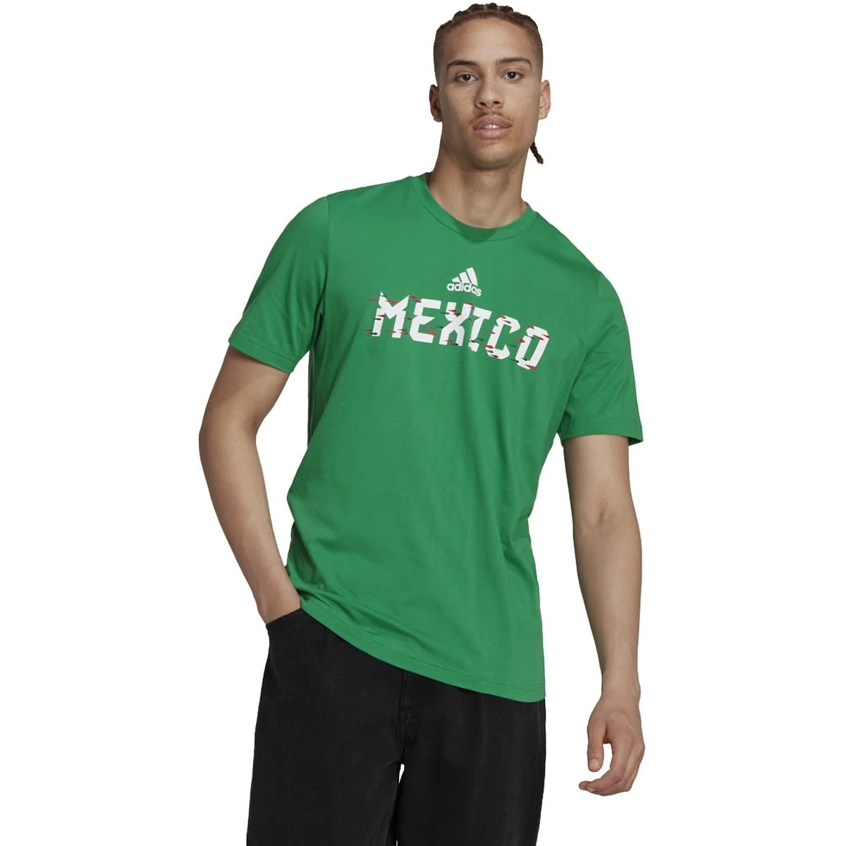 Adidas Mexico 2022 World Cup Tee (Green) 5 Adidas Mexico 2022 World Cup Tee (Green) - Image 3