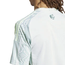 Adidas Mexico 2024 Away Jersey (Linen Green) -Sports-Football Apparel adidas mexico 2024 away jersey linen green 5