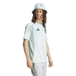 Adidas Mexico 2024 Away Jersey (Linen Green) -Sports-Football Apparel adidas mexico 2024 away jersey linen green 6